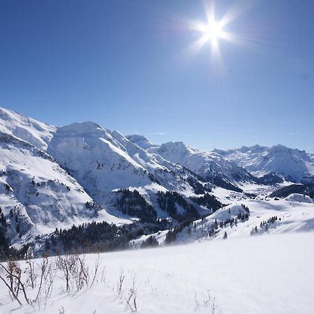 Ferienwohnung Soldanella Lech am Arlberg Exterior foto