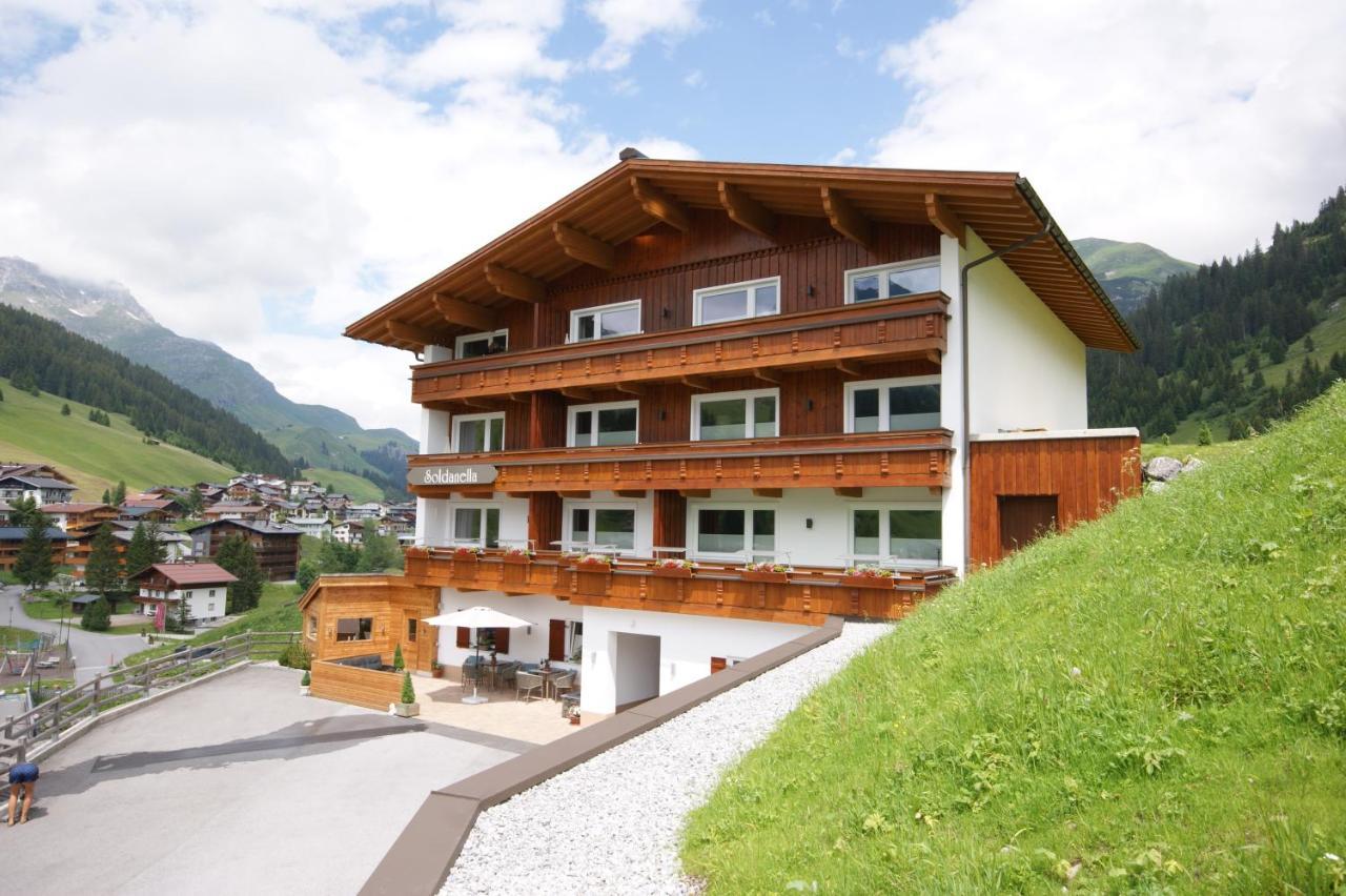 Ferienwohnung Soldanella Lech am Arlberg Exterior foto