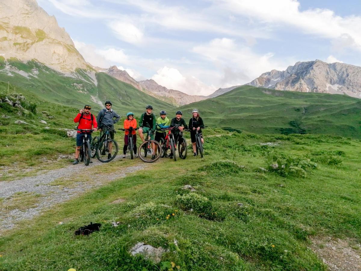 Ferienwohnung Soldanella Lech am Arlberg Exterior foto