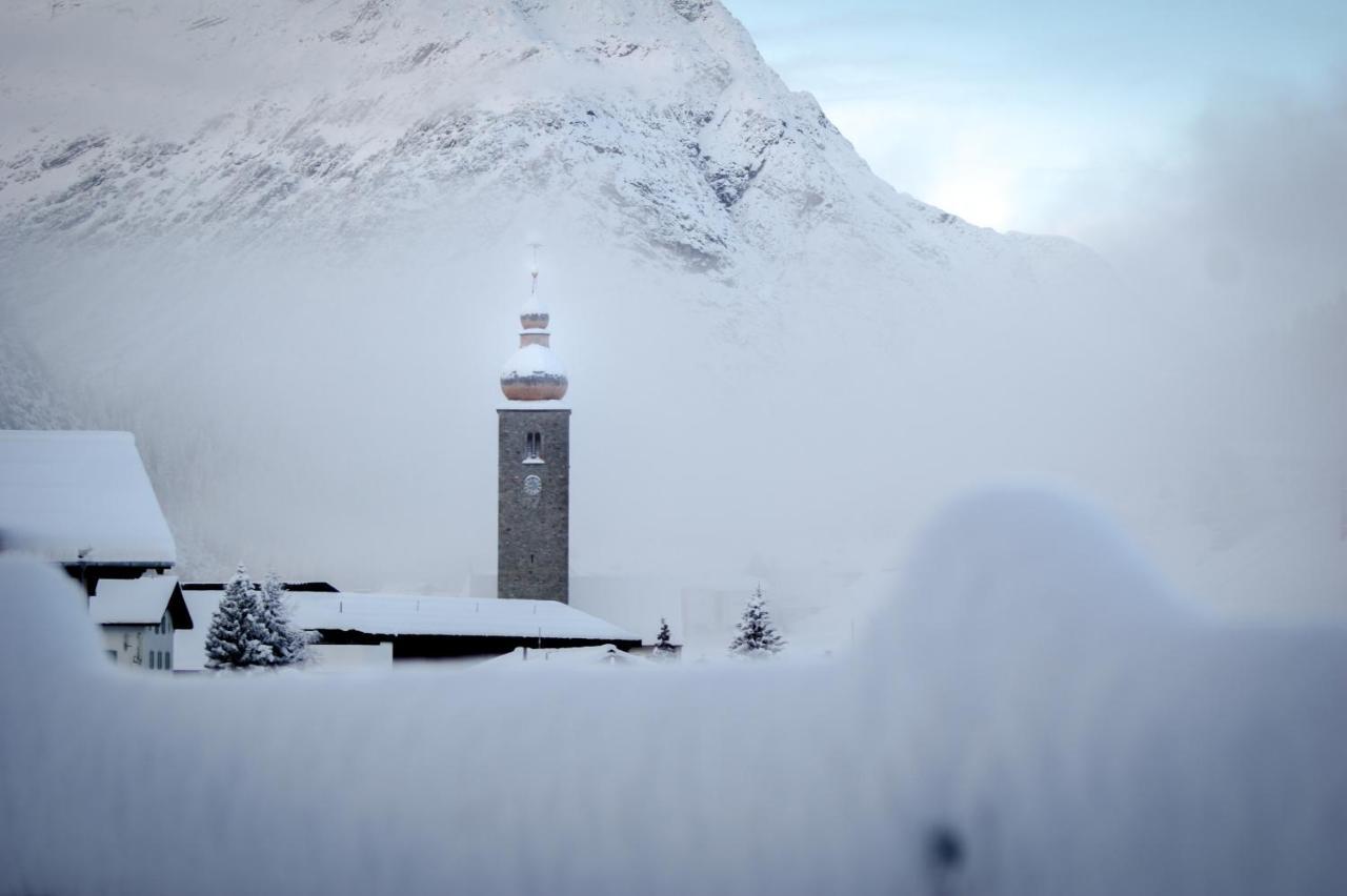 Ferienwohnung Soldanella Lech am Arlberg Exterior foto